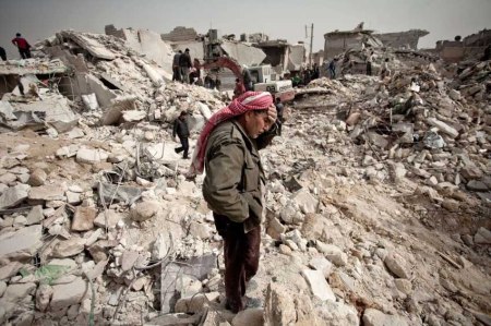Aleppo 2013 destruction