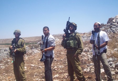 Israeli Settlers Soldiers
