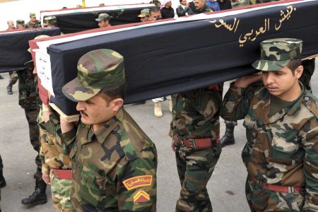 syria army casualties 33