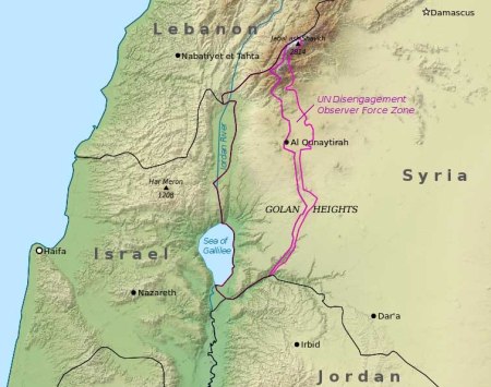 Golan map 1