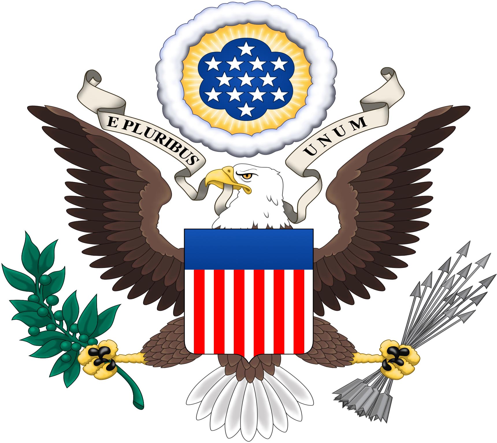 1970 год символ штата сша. Герб США. Американский Орлан герб. Символ Америки белоголовый Орлан. Орел США герб.